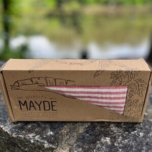 New Mayde Home Travel Bath 'Beach towel’ NWT 100% Natural cotton lightweight